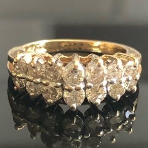 14K Diamond Ring